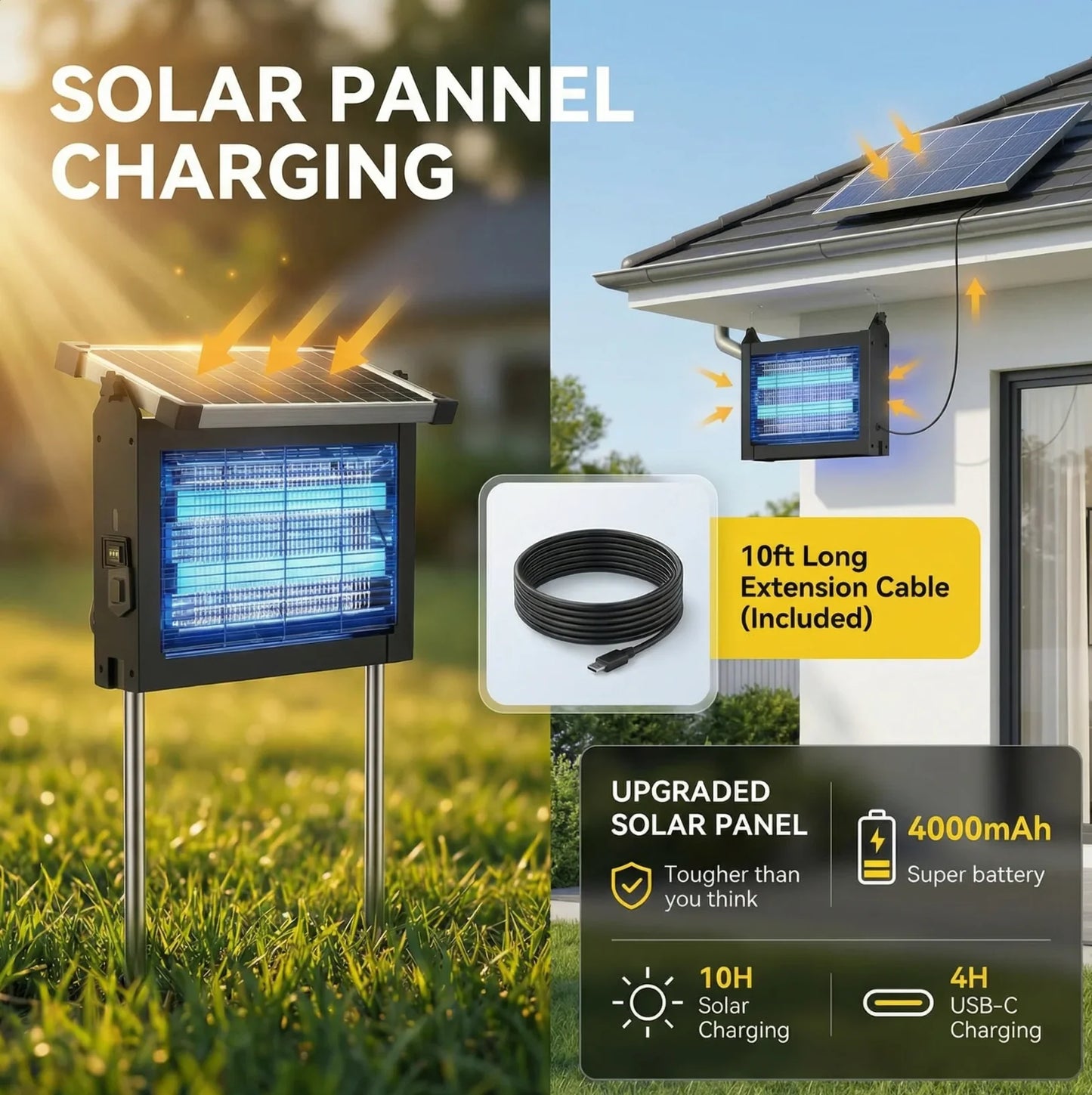 BugVolt Solar Bug Zapper