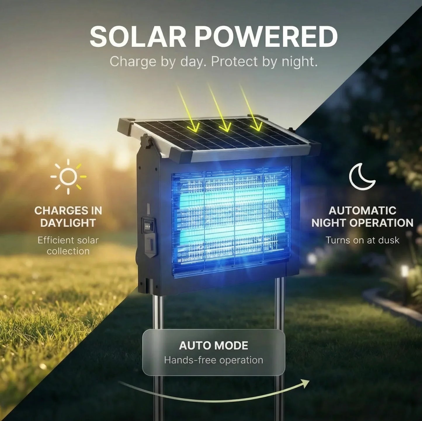 BugVolt Solar Bug Zapper